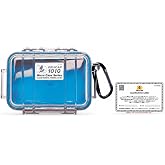 Pelican 1010 Micro Case (Blue/Clear)