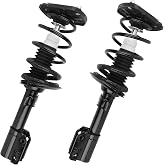 KUSATEC Rear Pair Complete Struts Shock Absorber 171671L 171671R | Fit for Chevy Impala 2000-2011; Oldsmobile Intrigue 1998-2002,Left/Right Struts with Coil Spring Assemblies