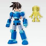 Mega Man 66 Action Dash Rock Volnutt Servbot Character Mini Action Toy Figure approx. 66mm / 2.6"in Bandai Shokugan
