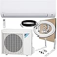 18,000 BTU Daikin AURORA 20.3 SEER LOW AMBIENT Ductless Mini-Split Air Conditioner Heat Pump System w/Maxwell 16' Installation Kit and Wall Mounting Bracket