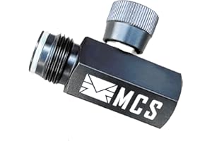 DEFENSE INNOVATION Air Gun - PCP - Airsoft and Paintball Gun Emergency Defense Valve 88g / 90g / 3oz Disposable CO2 Adapter with On/Off Valve