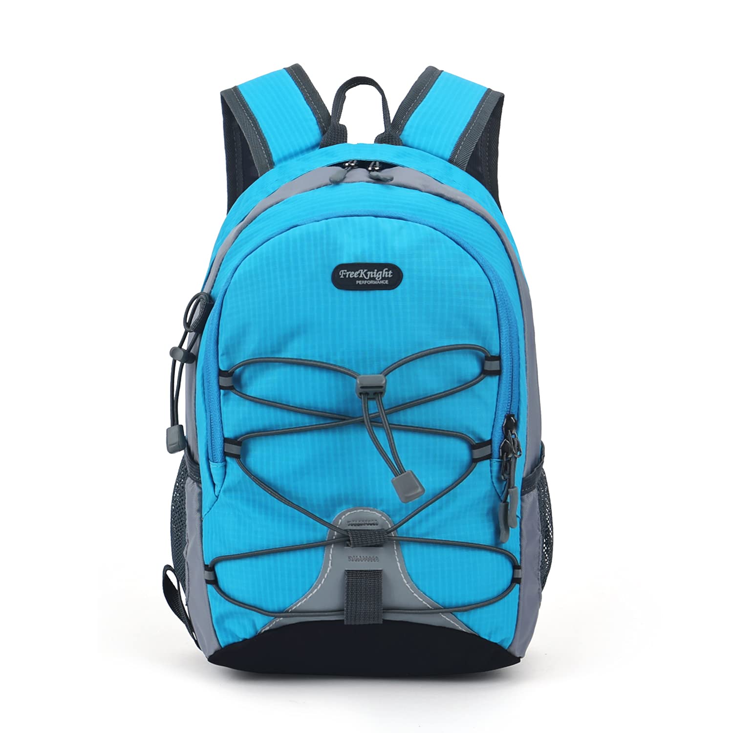 Bseash 10L Small Hiking Backpack for Kids Ages 3-6 Girls Boys Under 4 feet, Mini Waterproof Outdoor Sport Travel Camping Daypack (Light Blue)
