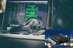 Bluetooth Audio Amplifier Board, ZK-TB21 2.1CH 50W