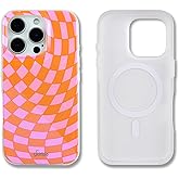 Sonix Case for iPhone 16 Pro | Compatible with MagSafe | 10ft Drop Tested | Checkmate Pink