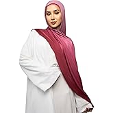 Txmout Ombre Modal Hijab Scarf for Women Muslim, Soft Lightweight Headscarf