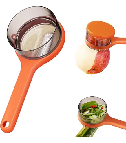 Éplucheur Légumes Avec Boîte De Rangement - Antidérapant, Anti-éclaboussures, Pour Cuisine Maison