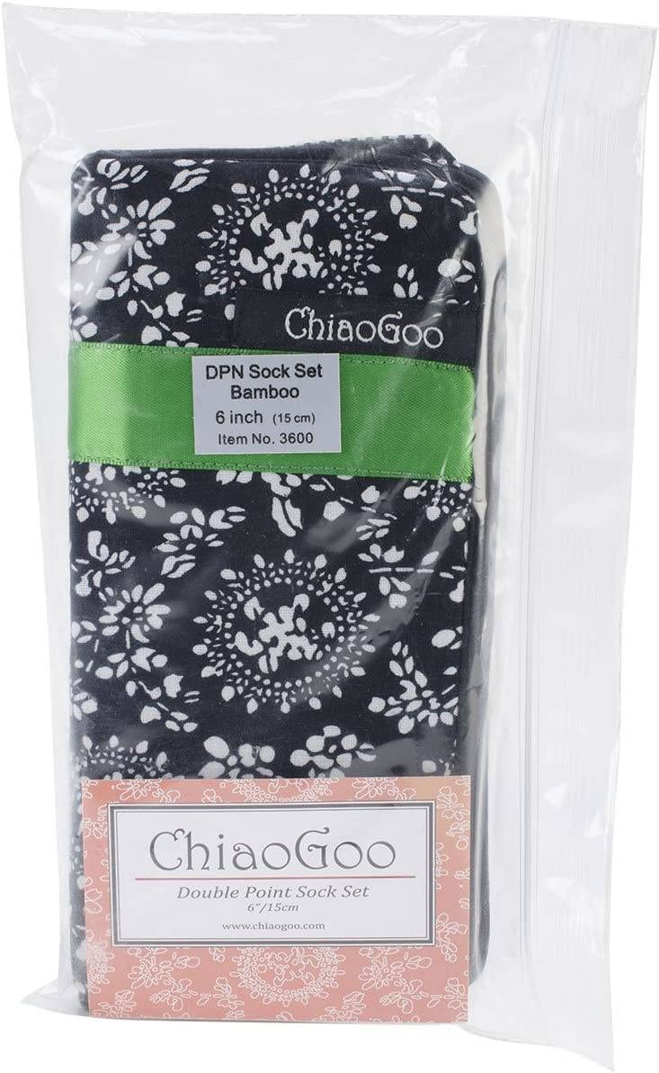 ChiaoGoo Bamboo Double-Pointed Needle Set 15cm Patina - 1pc