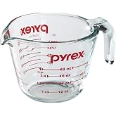 Pyrex 6001074 885107797882 Measuring Cup, 8 oz., Crear