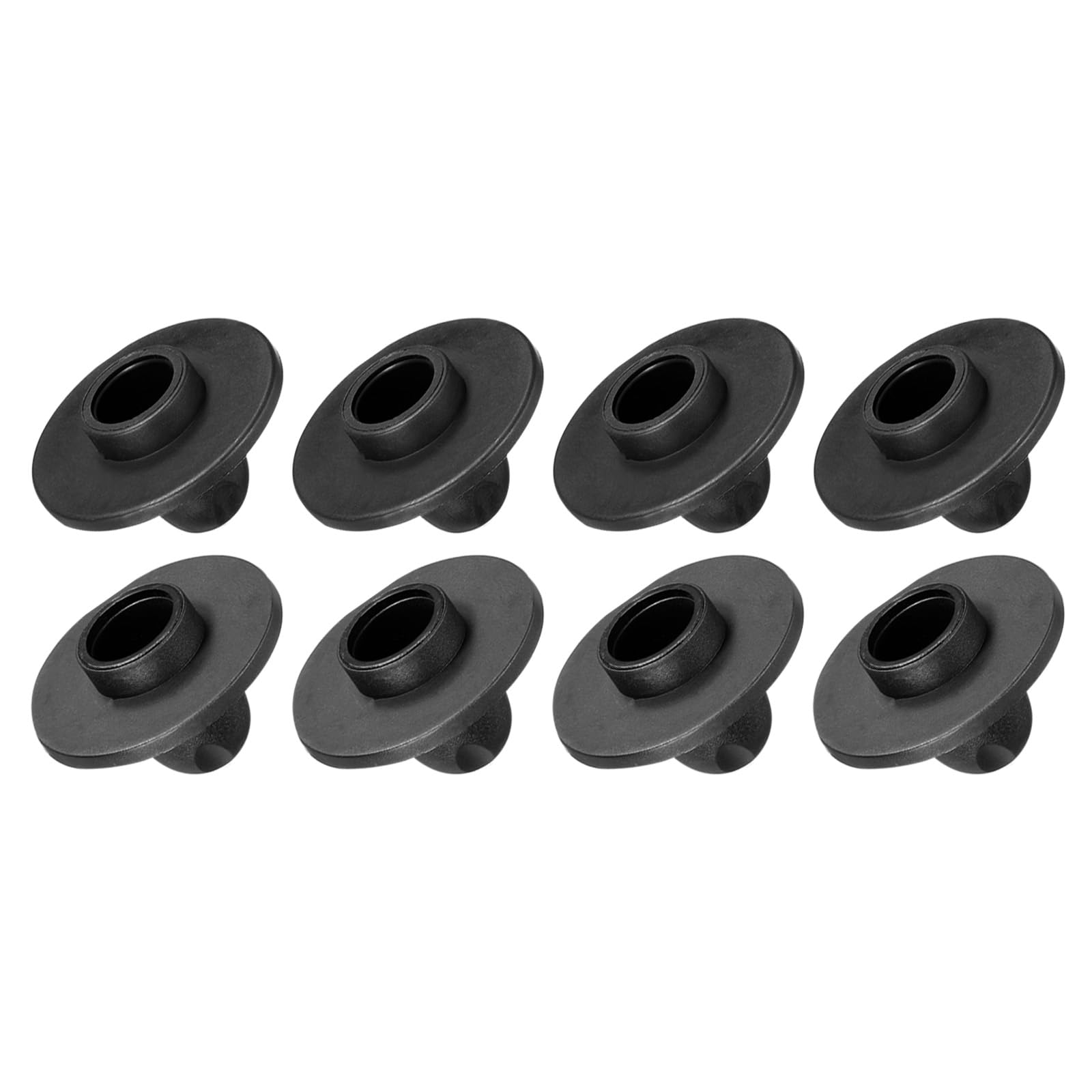 M METERXITY 8 Pack Camping Chair Foot - Non-slip Stool Feet Replacement, Apply to Camping/Fishing/Picnic (15mm, 16mm Tubing Dia)
