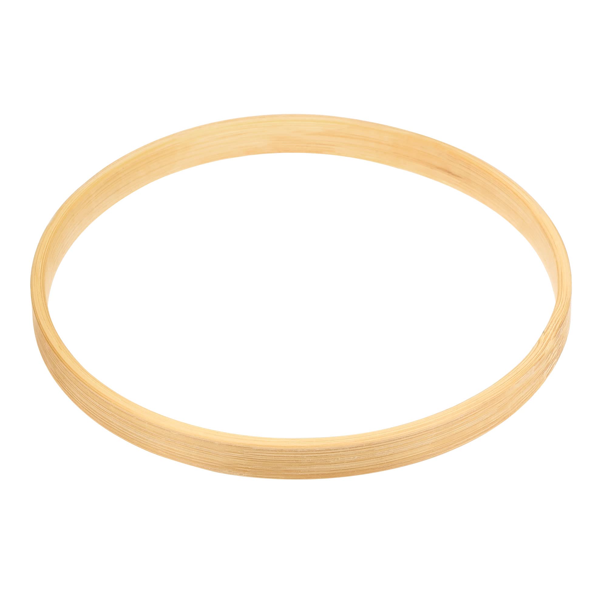 M METERXITY 12 Pack Wooden Bamboo Floral Hoops - Dream Catcher Rings Macrame Craft Hoop for DIY Handcraft Flower Wreath Decoration (4.7")