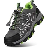 UOVO Boys Shoes Boys Sneakers Boys Tennis Running Shoes Waterproof Hiking Shoes Kids Athletic Outdoor Sneakers Slip Resistant(Little/Big Boys)