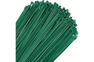 100PCS Reusable Plant Binding Twine Heavy-Duty Nylon Individually Wrapped Garden Straps for Indoor Support and Plant Training