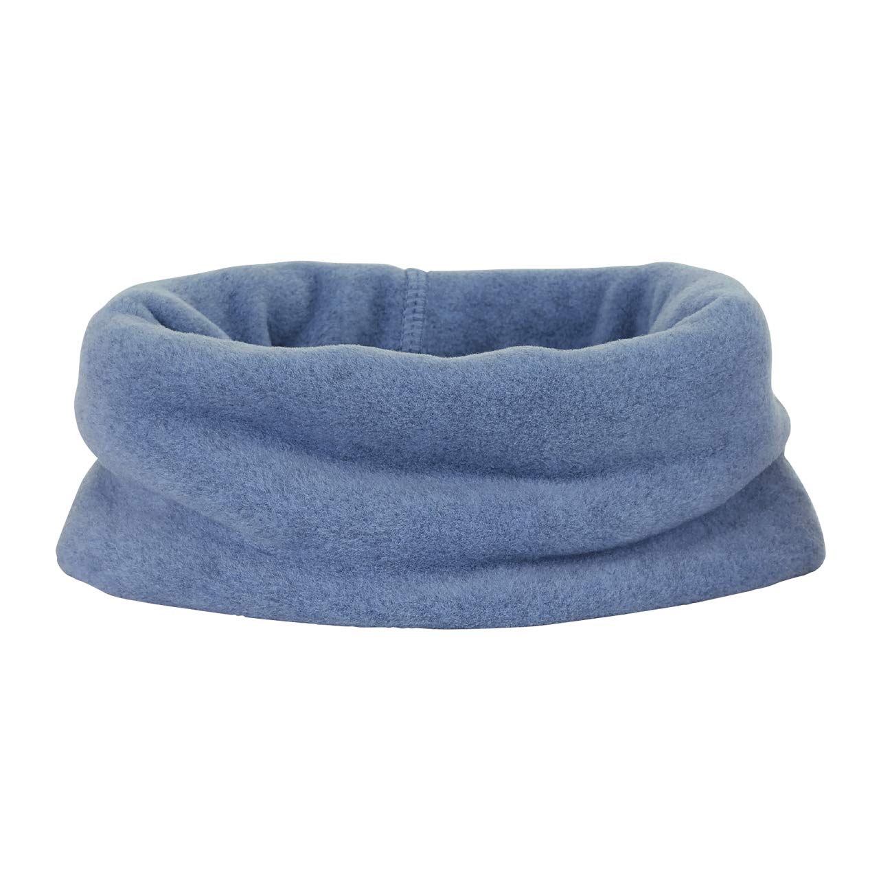 Sterntaler Baby Boys Microfleece All-Rounder Scarf, Size: S, Blue Scarf, Blue (Mittelblau Mel. 375), 1 (Manufacturer Size: 1)