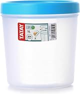 TATAY Twist 1L Food Container with Thread Lid | BPA-Free Plastic view 2
