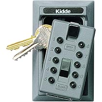 WeHere Key Lock Box Wall Mount 16 Key Cabinet With Combination Lock Amp ...
