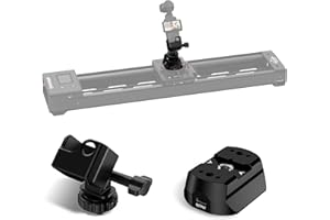 IFOOTAGE Pocket 3 Adapter for Shark Slider Nano 2, Integrating OSMO Pocket 3 and Shark Slider Nano 2 for 4 Axes Motions