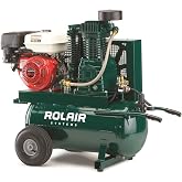 Rolair 9 Hp Honda, 20.1 Cfm@90Psi, 20 Gallon Compressor