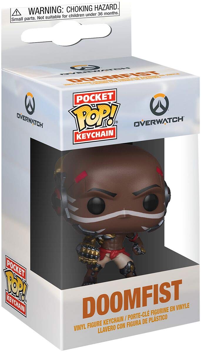 Funko Pocket POP! Overwatch - Doomfist Keychain Vinyl Figure