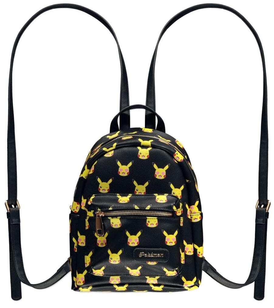 Difuzed POKÉMON - Pikachu AOP Mini Backpack Nero E Giallo, Standard