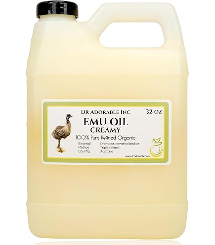 Olio Di Ricino Nero Biologico DR.ADORABLE – 100% Puro, 32 Oz, Vettore Naturale
