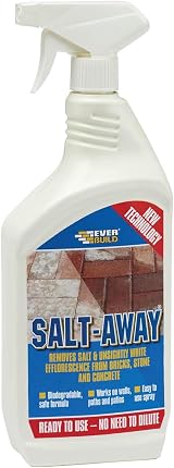 Everbuild Salt-Away Treatment 1L Biodegradable Bricks Concrete Stone External view 1