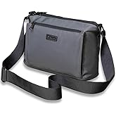 Multi Pocket Crossbody Bag for Men Casual Nylon Shoulder Bag Medium Roomy Handbag Fashion Tote Top Handle Satchel