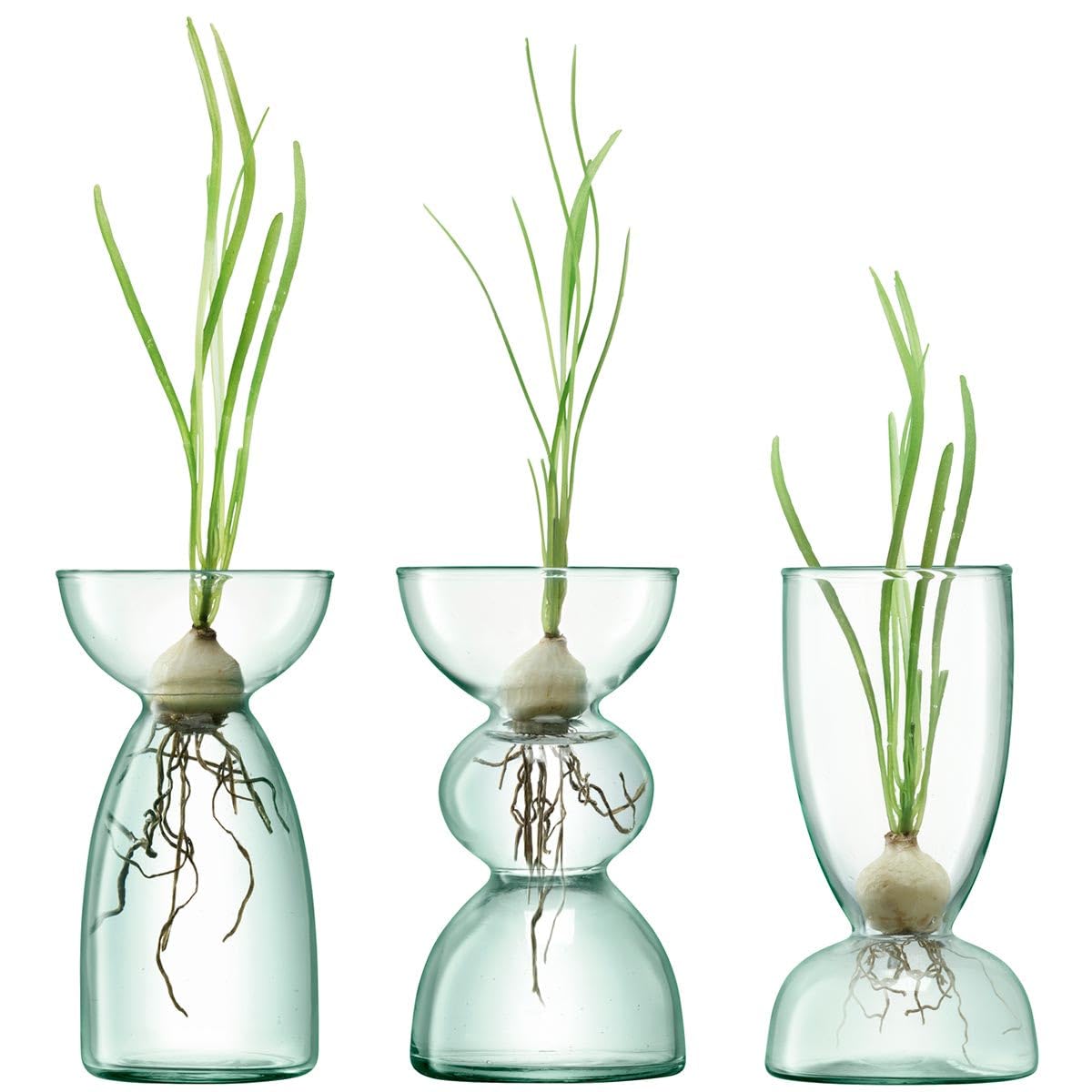 LSA International Canopy Trio Vase Set, One Size, G1583-00-161