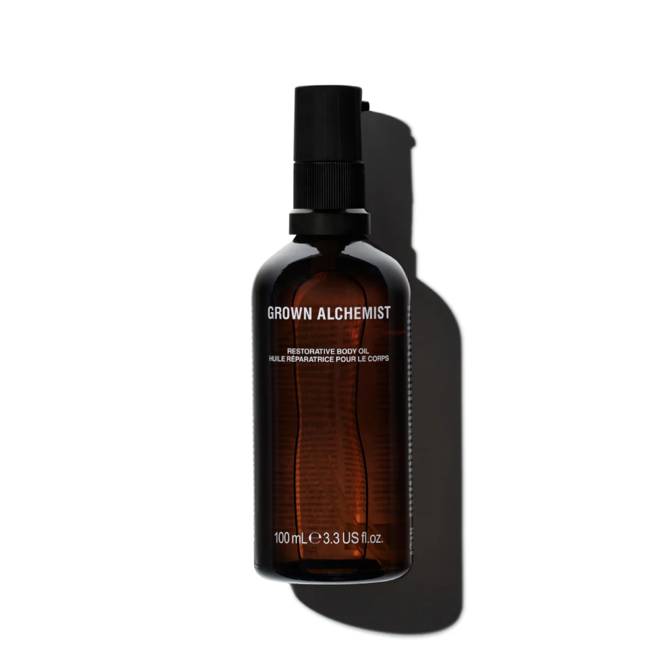 Grown Alchemist Restorative Body Oil - Ylang Ylang & Tamanu - Organic Formula with Antioxidants, Hydrating, Nourishing, Skin Toning and Firming Stretch Mark Oil - Scented Body Oils for Skin - 100 ml