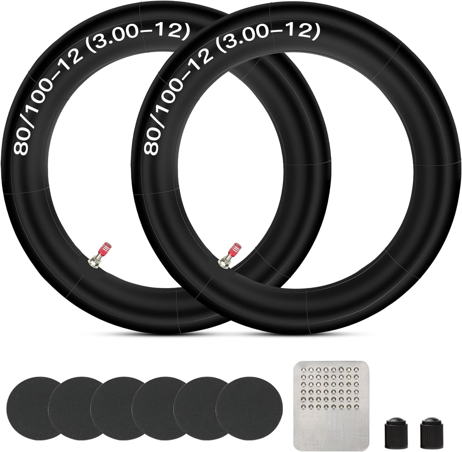 Photo 1 of GREHUA 2.75 3.00-12 80/100-12 inch Rear Inner Tube for SSR 110cc 125cc 90cc KLX110 PW80 TTR90 TTR110 XR50 XR70 CRF50 CRF70 CRF110 DRZ110 Coolster QG-214 Apollo RFZ Pit Dirt Off Road Bike Parts