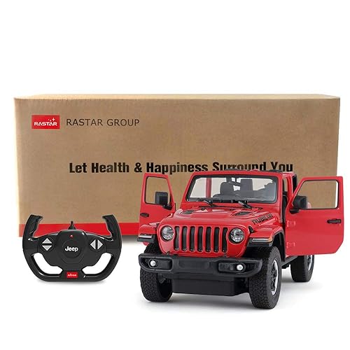 RASTAR Off-Road Remote Control Car, 1:14 Jeep Wrangler JL RC Off