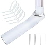 WUBOECE 1 Pack Gutter Downspout Extensions for