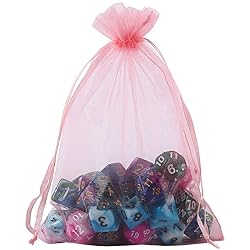 HRX Package Organza Bags Blush Pink 5x7 inch