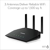 NETGEAR Nighthawk WiFi 6 Router RAX10 Dual-Band AX1800 up to 1.8 Gbps view 5