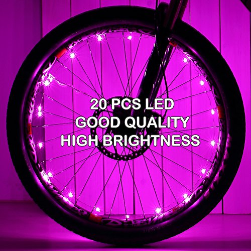 DAWAY Led Bike Wheel Lights A01 Waterproof Bright Bicycle Light Strip