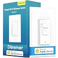 meross Smart Dimmer Switch Single Pole, Neutral Wire Required, APP Control | Supports HomeKit, Alexa, Google & SmartThings, 2
