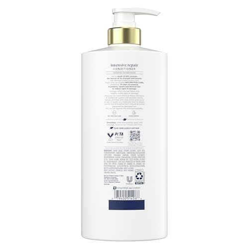 DOVE CONDITIONER INTENSIVE REPAIR FOR DAMAGED HAIR WITH BIO-PROTEIN CARE TECHNOLOGY AND AMINO SERUM 28 FL OZ
