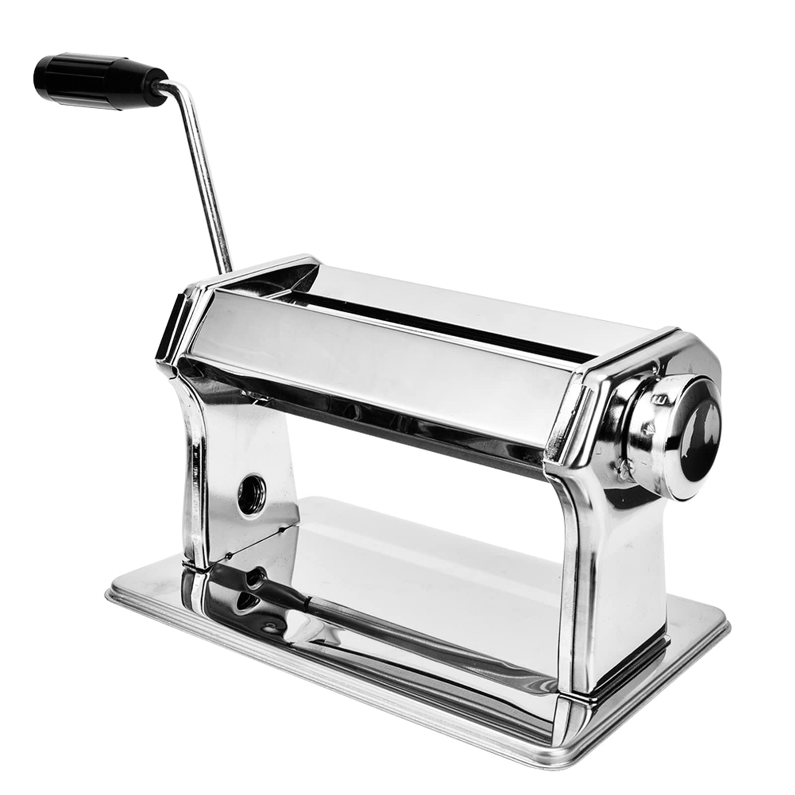 Asixxsix Clay Machine, Hand Crank Polymer Clay Press Machine 6 Thickness Settings 15CM Wide Roller Clay Conditioning Pasta Machine Metal Handmade Clay Rolling Machine for DIY Craft