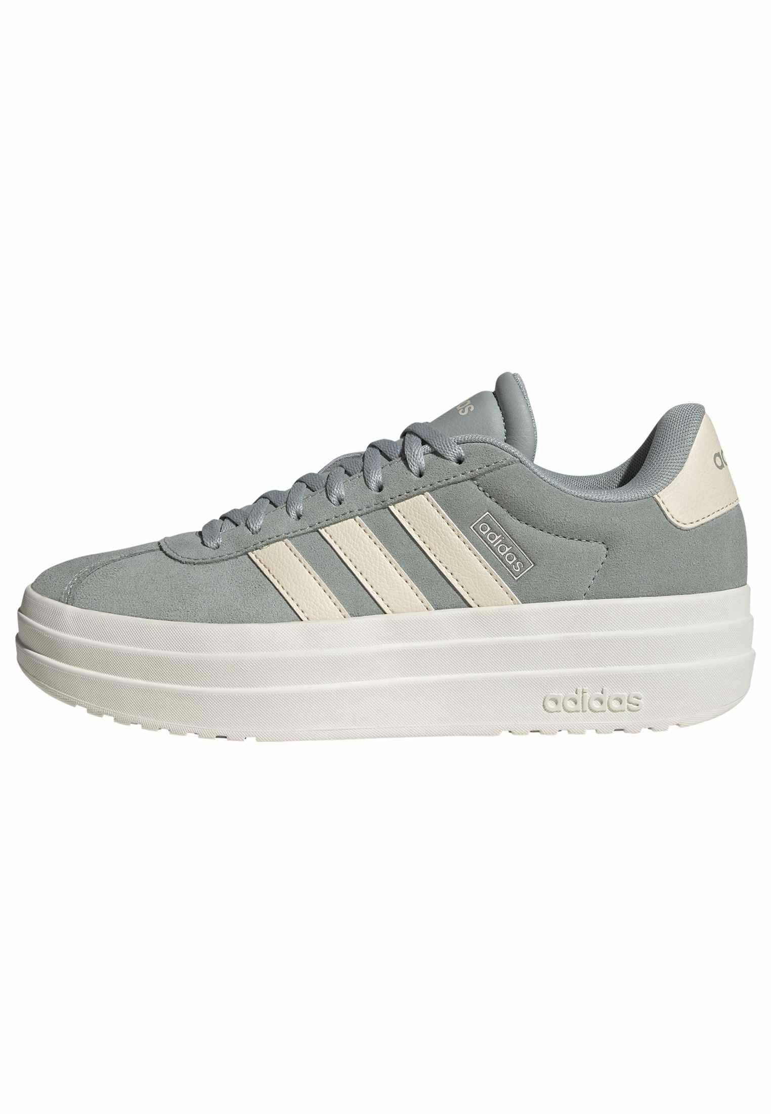 Adidas Women's VL Court Bold, Wonder Sage/Wonder White/Off White, 7 Image