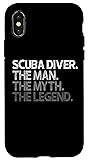 iPhone X/XS Scuba Diver Diving The Man Myth Legend