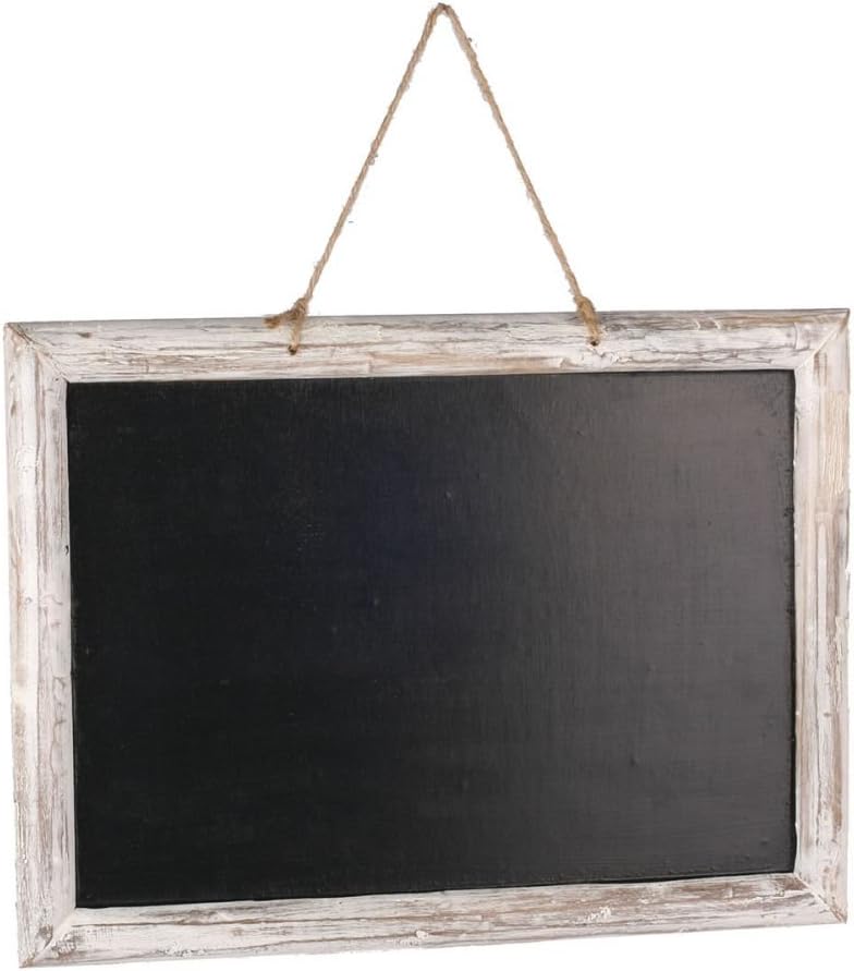 Kreidetafel Set Mit Holzrahmen 20x30cm - 3 Stück Mit Schwamm & Aufhängung