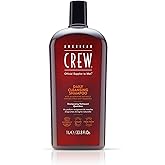 American Crew Shampoo for Men, Daily Cleanser, Naturally Derived, Vegan Formula, Citrus Mint Fragrance, 33.8 Fl Oz