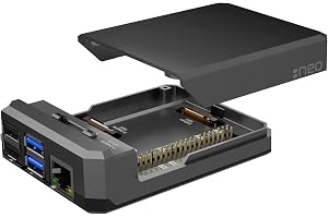 Argon NEO Aluminum Case for Raspberry Pi 4 - Passive Heatsink, GPIO/HAT