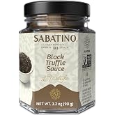 Sabatino Tartufi Tartufata Truffle Sauce &ndash; All-Natural, Non-GMO, Kosher Gourmet Italian Spread with Black Summer Truffles &amp; Mushrooms, 3.2 oz