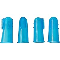 Wahl Canada Silicone Finger Toothbrush 4-Pack - Dental Care Brush for Dogs & Cats, Easy-to-Use Finger Brush - Model 58482