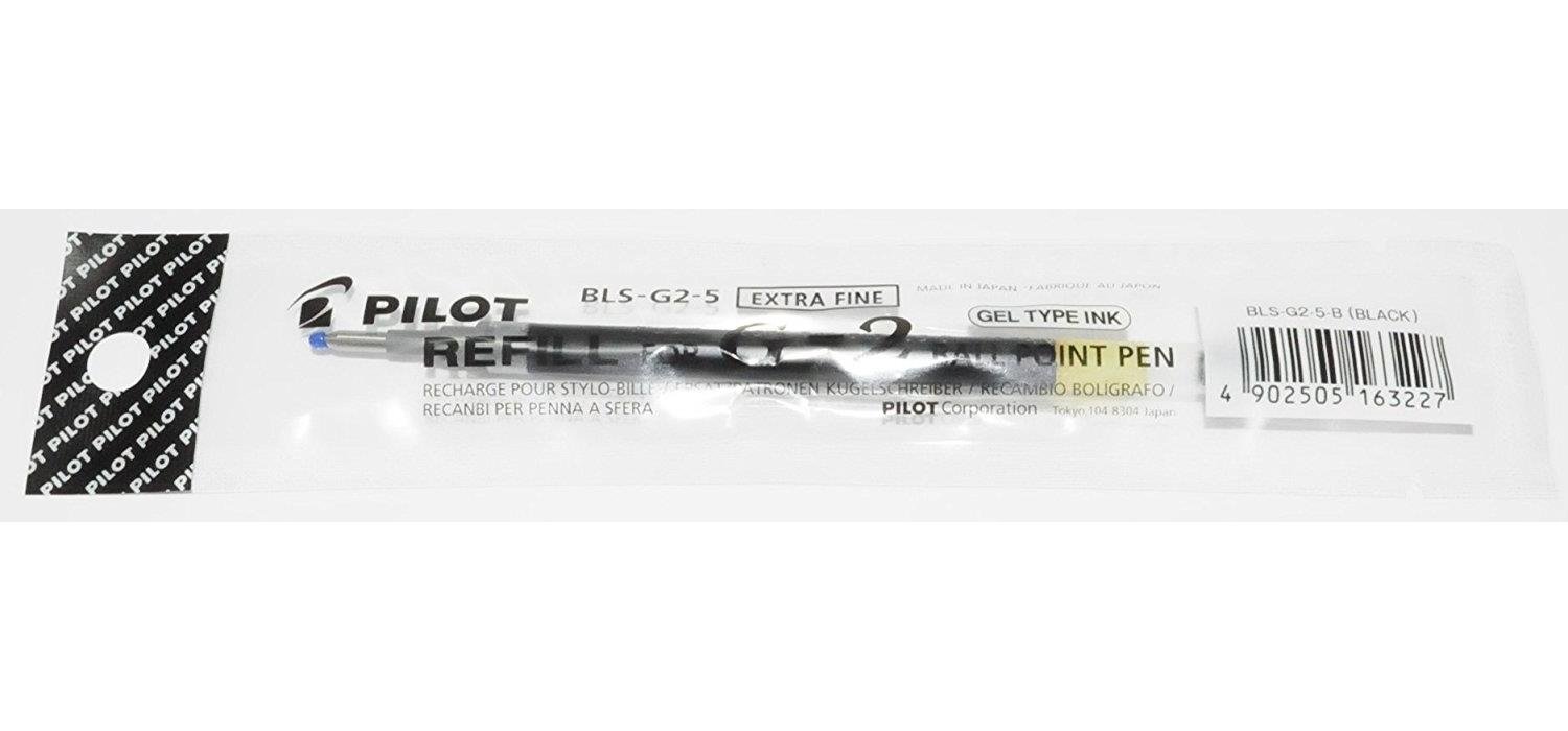 Pilot Refill for G205/B2P Gel 0.5 mm (Box of 12) - Black