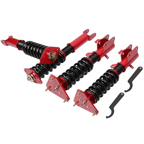 Front Complete Struts w/ Springs Rear shocks for 2007-2013 Nissan Altima w ABS