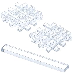Innconee 200 Pcs 5/32" X 1/4" X 2" Clear Setting
