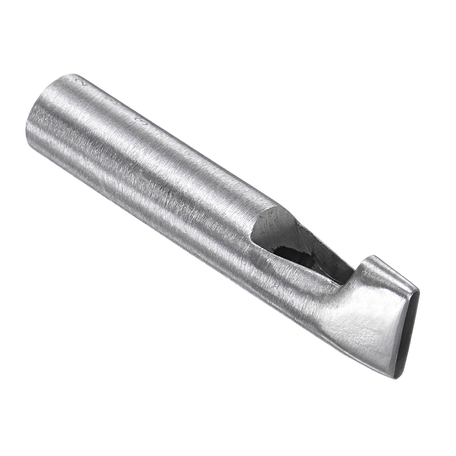 CoCud Hollow Punch, 3mm x 23mm Hole, 45# Steel Oval Shaped Gasket Tool - (Applications: for Leather DIY Leathercraft Wallet)