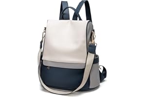 CHERUTY Women Backpack Purse PU Leather Anti-theft Casual Shoulder Bag Fashion Ladies Satchel Bags
