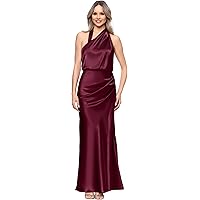 Amazon.com: Xscape Women's Velvet Asymmetrical Neck Short Sleeve Floor Length Dress, Burgundy, 4 : Clothing, Shoes & Jewelry Amazon.com: Xscape Women's Velvet Asymmetrical Neck Short Sleeve Floor Length Dress, Burgundy, 4 : Clothing, Shoes & Jewelry